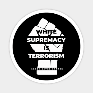 Black Lives Matter (White) Magnet